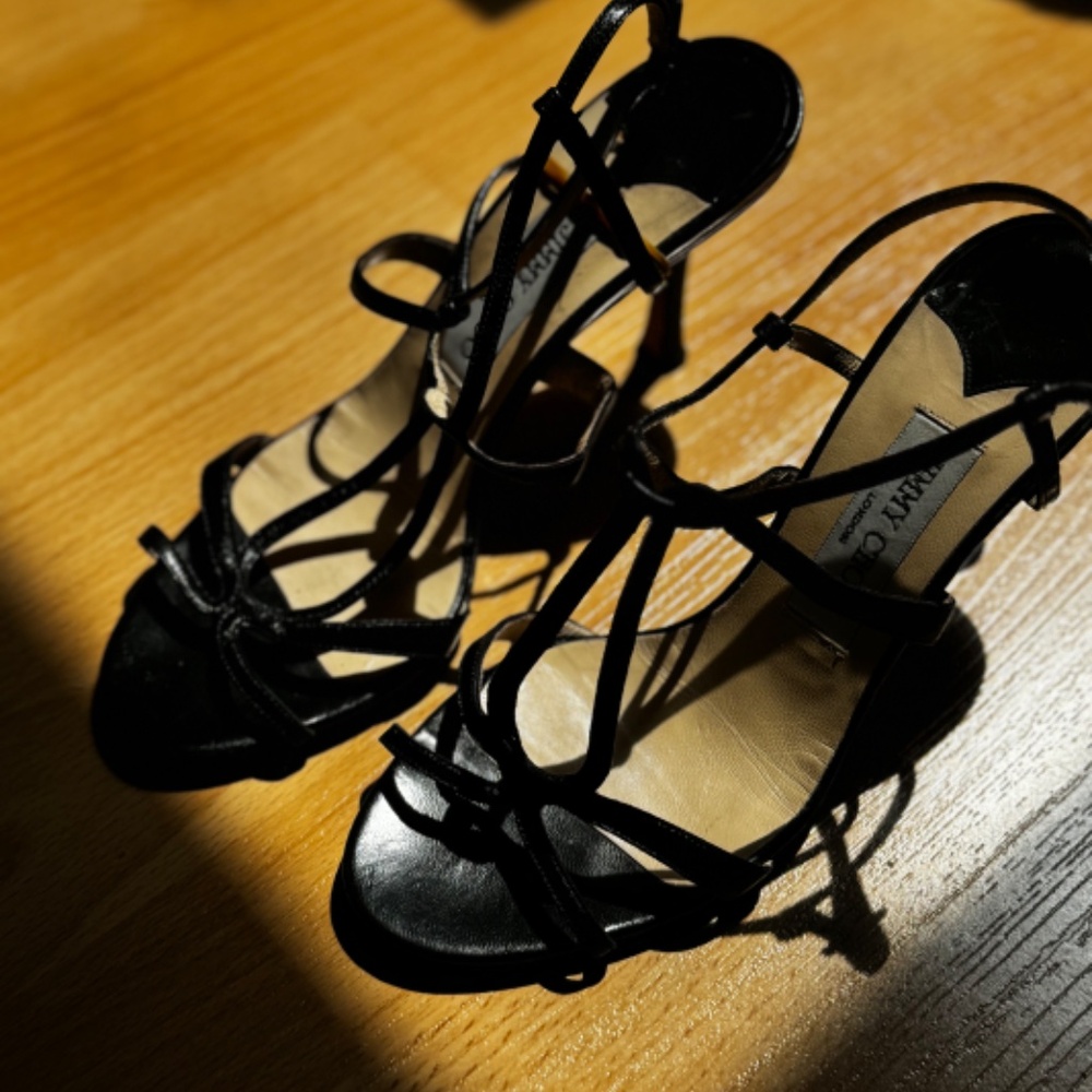 Authentic Jimmy Choo heels- Real leather - Picture 3 of 4